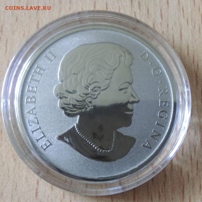 Канада 25 центов 2013 обратный пруф, аппликация - обмен - К2
