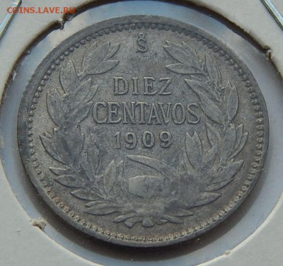 Чили 10 сентаво 1909, до 03.08.16 в 22:00 МСК - 4651.JPG
