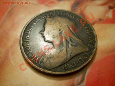 Оценка Англия и США. Старые - от 1913, Сохран! Много монет. - DSCN0828 1 пенни.JPG