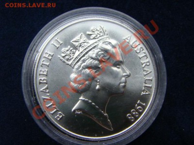 Австралия 10 долларов 1988. Пруф, серебро - DSC06349.JPG