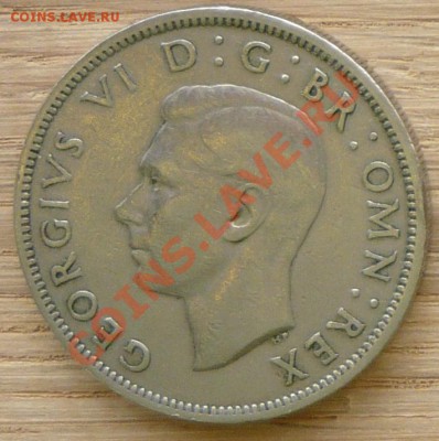 Великобритания 2 шиллинга.1948 г. До 30.11.10 г. 20-00 МСК. - 2 шиллинга 48.1