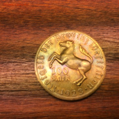100 марок 1923 - image