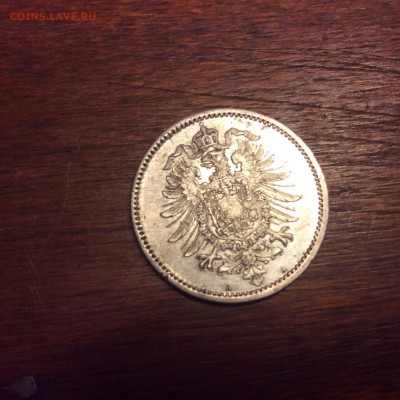 1 марка 1875 - image