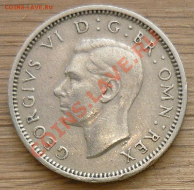 Великобритания 6 пенсов.1950 г. До 30.11.10 г. 20-00 МСК. - 6 п. 50.1