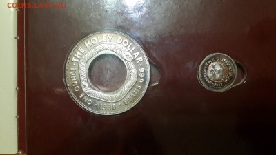 Серебро. 1,25 Dollar 1988 Australien. The Holey dolar. - 20160729_211232