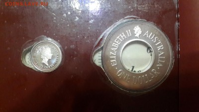 Серебро. 1,25 Dollar 1988 Australien. The Holey dolar. - 20160729_211210