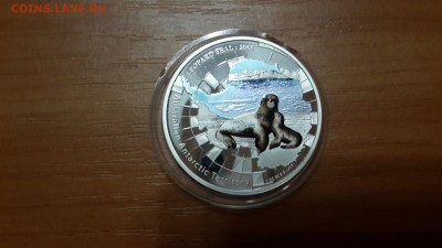 1 доллар 2005 Австралия Морской леопард - 20160729_215848