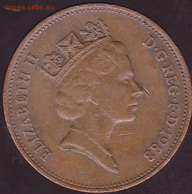 2 пенни 1988 Великобритания. с 1 р. до 31.07 в 22.00 - IMG_0002