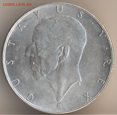 2 кроны 1938 г Швеция - 10
