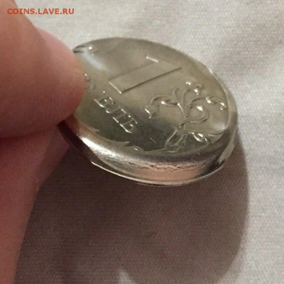 Рубль 2010 ммд красивое смещение!! - image