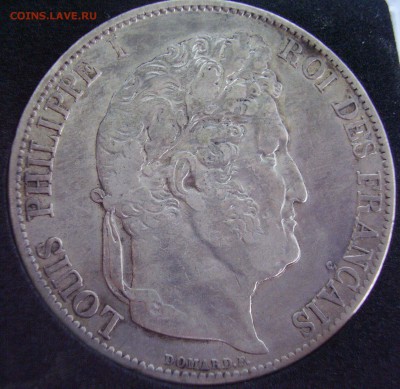 Франция 5фр. (1847, 1852, 1873) - 5 фр 1847-1