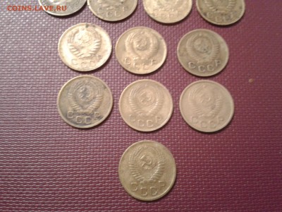 1 копейка 1924г. - 1956г. - 13 шт. - 2016-07-30 16.27.57