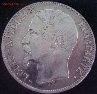 Франция 5фр. (1847, 1852, 1873) - 5 фр 1852-1