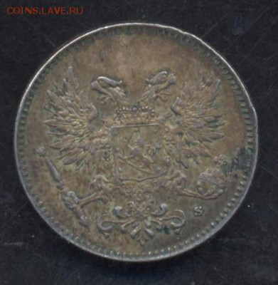 Русская Финляндия 50 пенни 1917 г. Без короны.2.08.16 г. 22 - Фин. 17 без1
