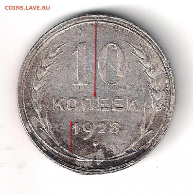 10 коп 1928 - узлы? - 1-28-1