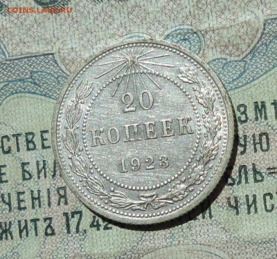 20 копеек 1923 года кладовая красавица. До 04.08.16. - DSC07190.JPG