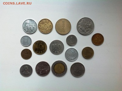Обмен: Президенты (1$) на иностранные монеты - Asia.JPG