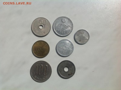 Обмен: Президенты (1$) на иностранные монеты - Япония.JPG