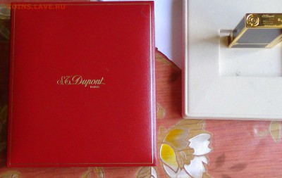 Золотой Дюпон S.T.DUPONT  Зажигалка - DSC02408.JPG