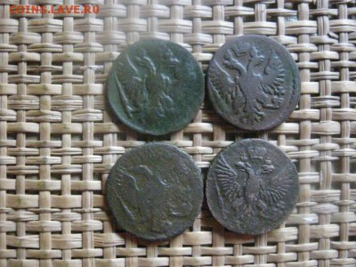 Деньга, 4 шт. 1750, 1751, 1752("R"), 1754. До 8.08.2016г. - 8 авг 021.JPG