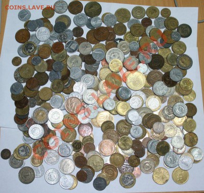 Продажа иностранных монет на вес. - 1