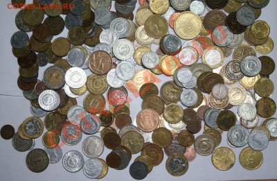 Продажа иностранных монет на вес. - 2