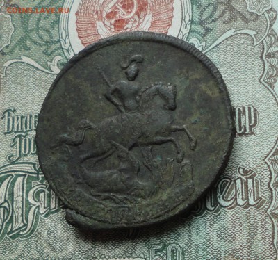 2 копейки 1758 года толстая. До 04.08.16. - DSC07308.JPG