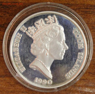 Серебро: О-ва Кука 50 долларов 1990г. Медведь до 04.08.16 - IMG_8510.JPG