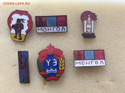 Значки Монголии. Тяжёлые - image