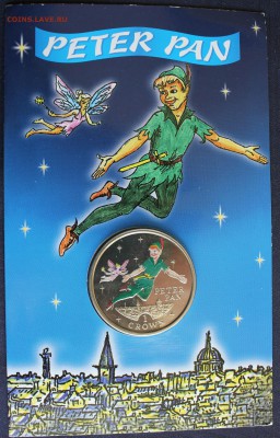С 1 руб. ГИБРАЛТАР, БУКЛЕТ, крона 2002г. PETER PAN  до 9.08. - IMG_2607.JPG