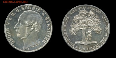Талер, Ганновер 1865 г. - Ганновер