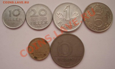 Венгрия - 6 разных монет (окон. 03.12.2010 в 22-00 МСК) - Венгрия 1