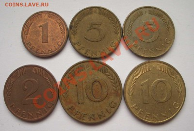 Германия (ФРГ) 6 монет (окон. 03.12.2010 в 22-00 МСК) - Германия (ФРГ) 1