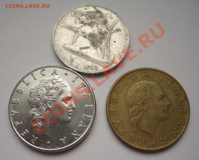 Италия - 3 разные монеты (окон. 03.12.2010 в 22-00 МСК) - италия 2