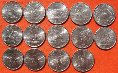 25 центов 1999г.-2006 США штаты юб. 14 шт и др. - IMG_2937