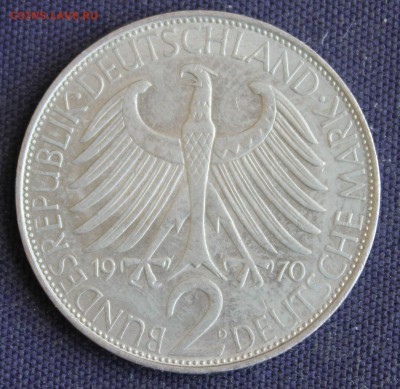 С 1 руб. ФРГ 2 марк 1970г. "D" МАКС ПЛАНК до 10.08.в 22-00 - IMG_2571.JPG