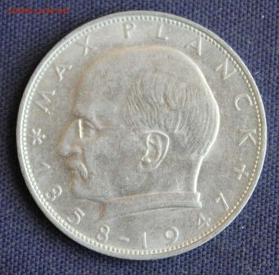 С 1 руб. ФРГ 2 марк 1970г. "D" МАКС ПЛАНК до 10.08.в 22-00 - IMG_2570.JPG