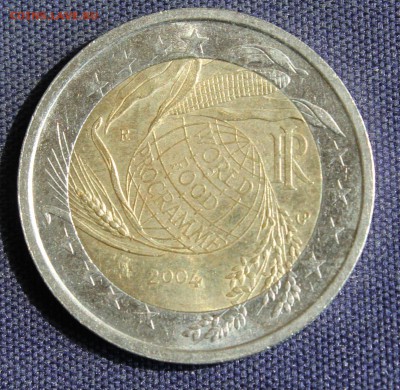 С 1 руб. ИТАЛИЯ 2 евро 2004г. F.A.O.  до 11.08 в 22-00 - IMG_2329.JPG