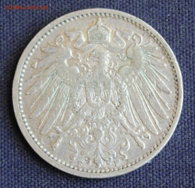 С 1 руб.  КАЙЗЕРРЕЙХ 1 марк 1910г. "F"  до 11.08. в 22-00 - IMG_2649.JPG
