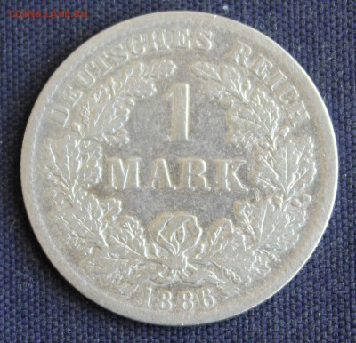 С 1 руб.  КАЙЗЕРРЕЙХ 1 марк 1886г. "F"  до 11.08. в 22-00 - IMG_2654.JPG