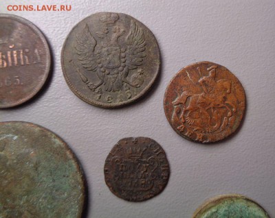 16 Царских Монет (копейки, сибирские полушки и.тд)7.08.2016 - DSC06540.JPG