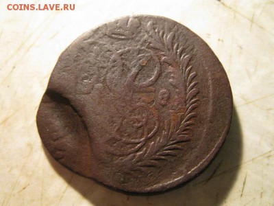 2 копейки 1758 верхняя надпись(красивый брак) - IMG_6493.JPG