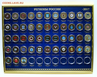 Монеты и банкноты, Новинка Трамп доллар - Регионы России в цвете