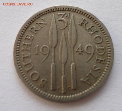 ЮЖНАЯ РОДЕЗИЯ 3 ПЕНСА 1949 ДО 12.08.16 в 22.00 МСК. - DSC02617.JPG
