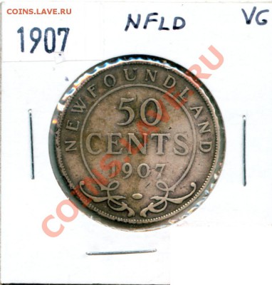 L59 Ньюфаундленд 50c 1907 VG до 05.12 в 22°° - L59 50c NFLD 1907 VG_1