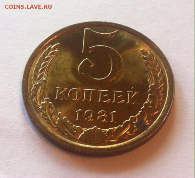 5 копеек 1981г. UNC. до 13.08.16г. - 581-3.JPG