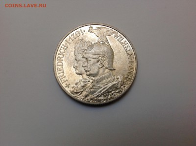 Пруссия, 2 марки 1901, династия до 10.08 22.30 - image