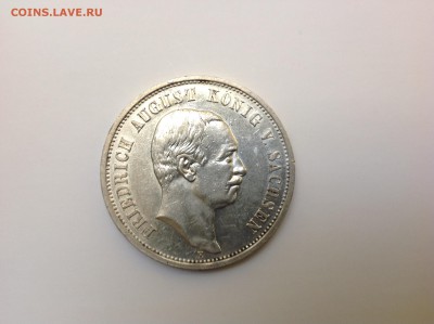 Саксония, 3 марки 1913 до 10.08 в 22.30 - image