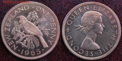 1 пенни Новая Зеландия 1965 - до 14.08 - 456