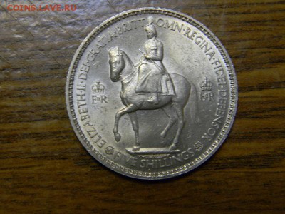 Крона Британия 1953г - DSCN8906.JPG